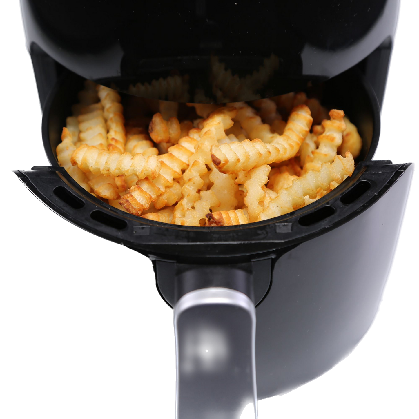 Digital Air Fryer, 3.2L, Black W/ Silver Accents