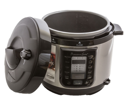 Pressure Cooker, 6 Qt, Stainless Steel