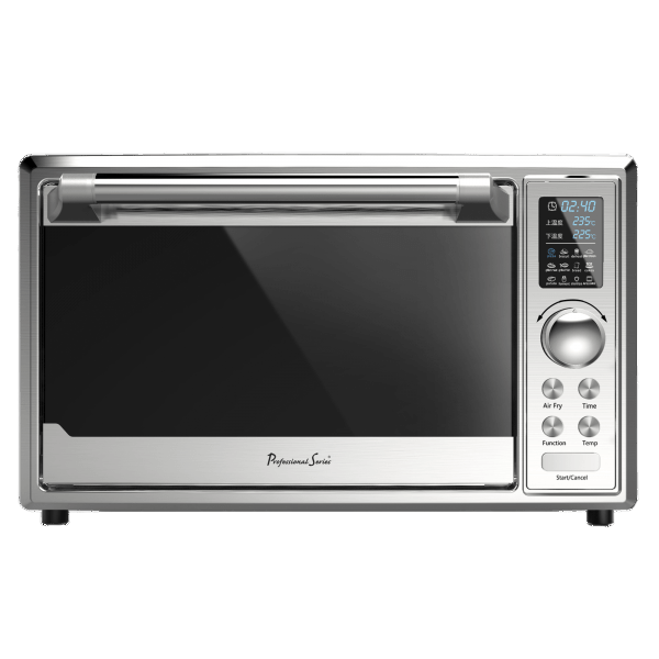 Toaster Oven & Air Fryer, 23L, LED Display. Stainless Steel