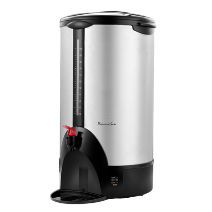 Coffee Urn, 100-Cup, Stainless Steel